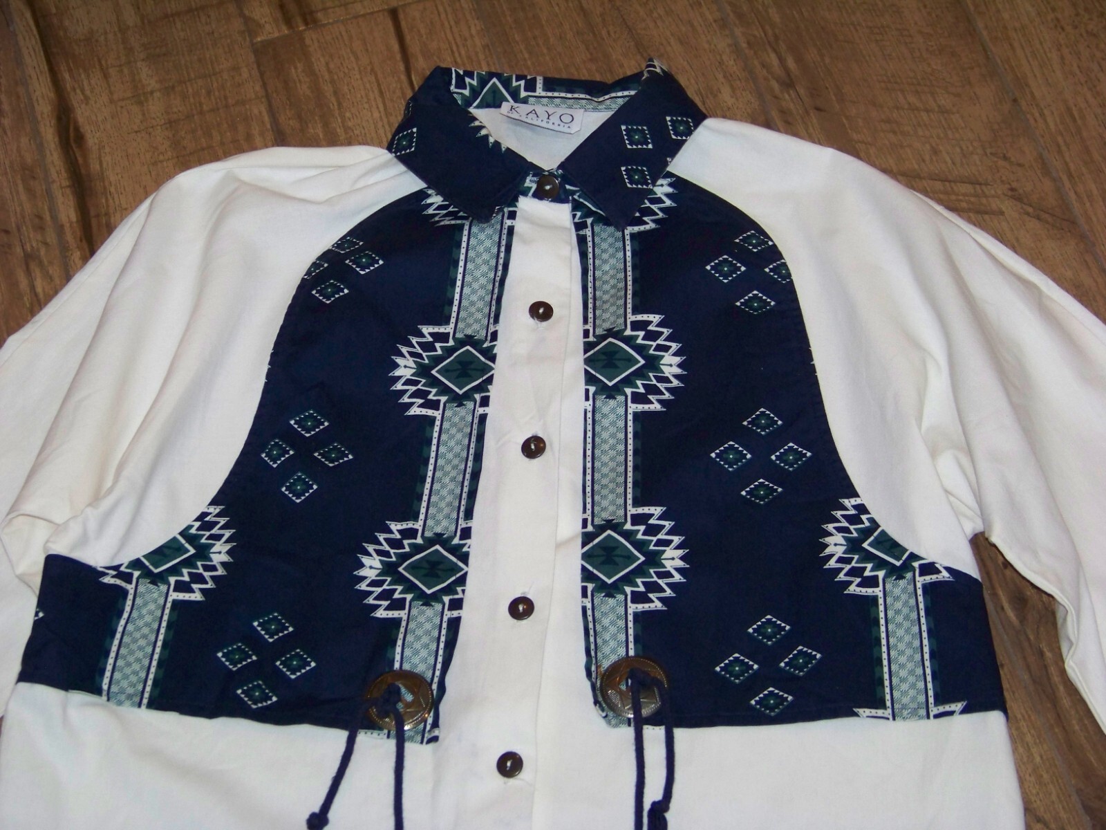 Women’s Vintage Kayo of California Western Shirt – L / XL – No Tags