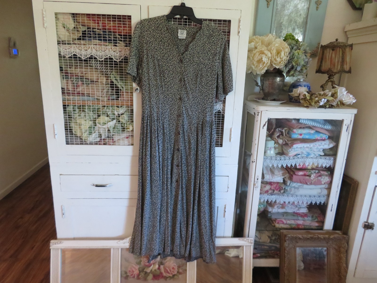 Vintage Women’s Laura Ashley Dress Boho Chic Farmer Girl sz 10 MoreDressesListed
