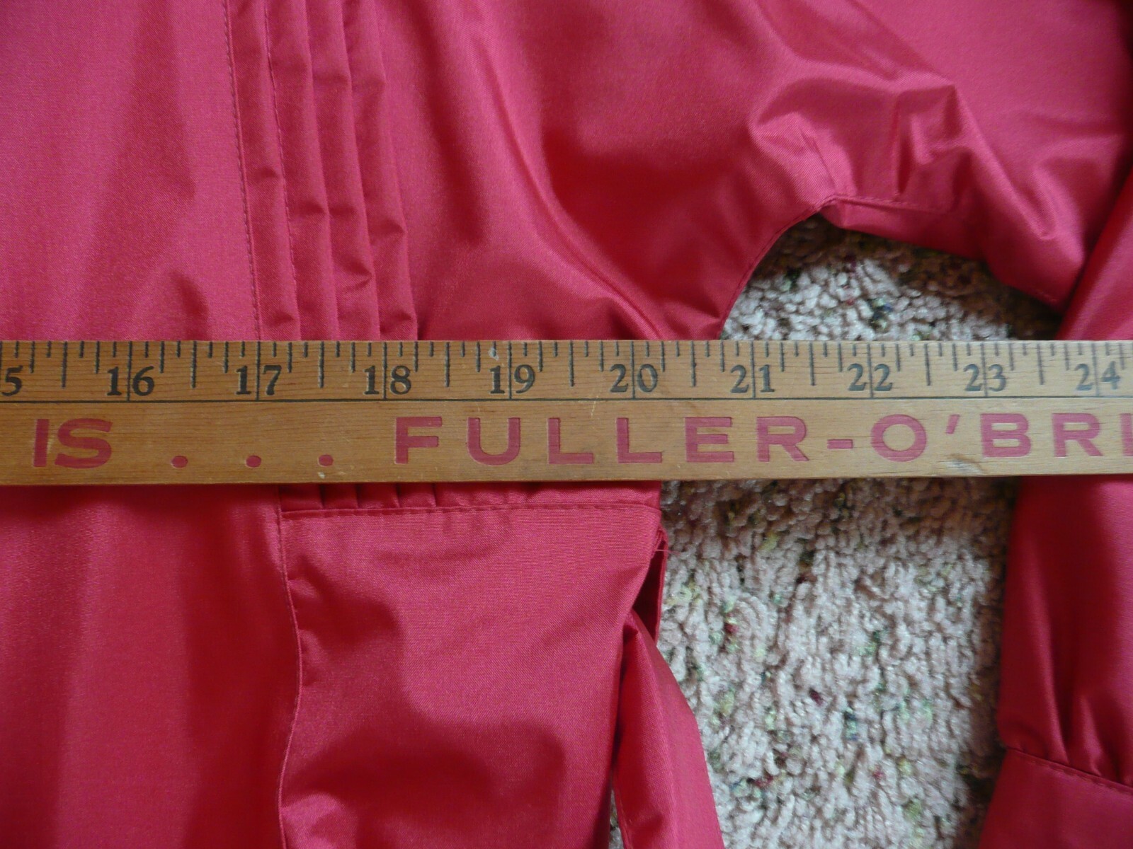 Vintage 1980’s Womens J. Gallery Red Coat Size 11/12 Petite