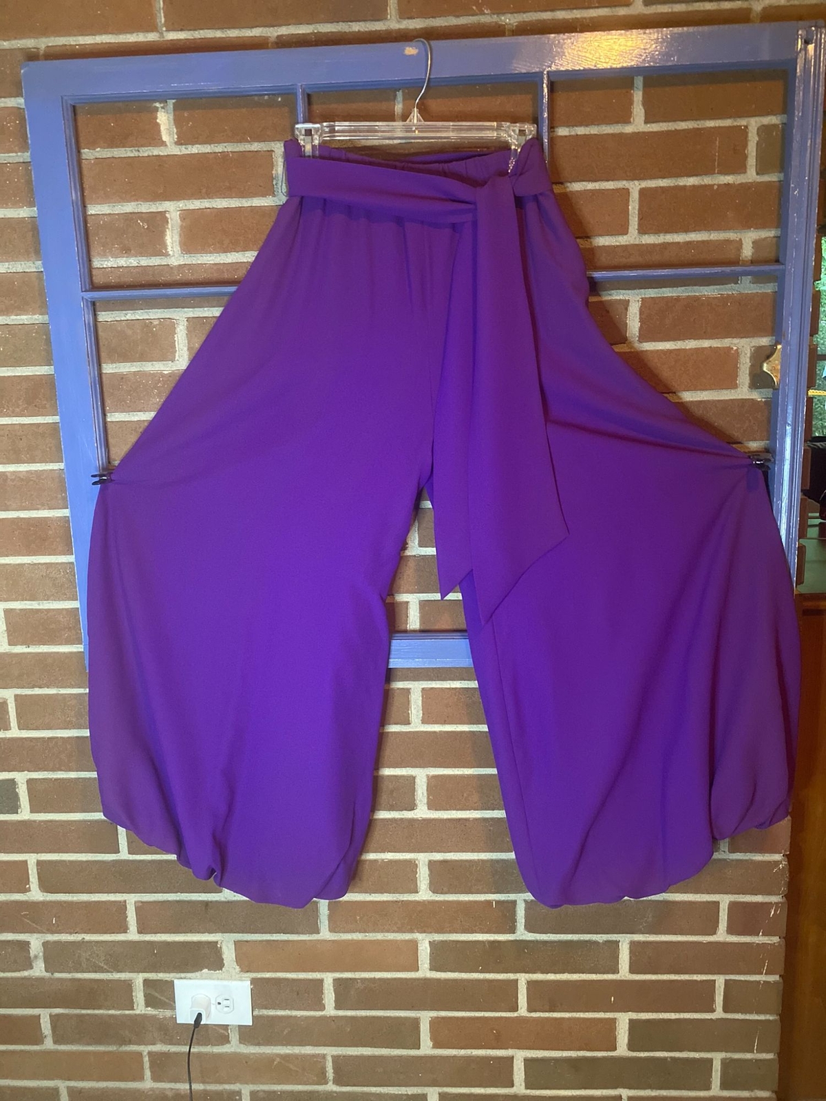 1960s Harem Pants Sir James Spectaculars of California Purple XS/S