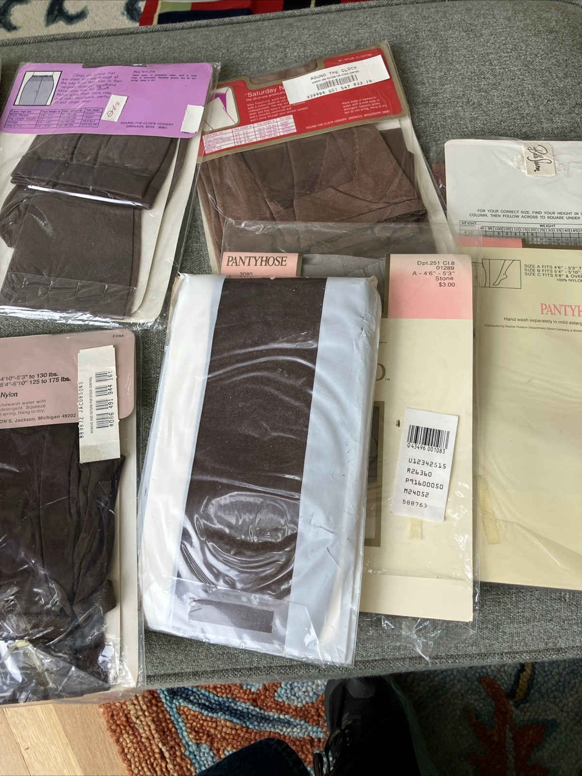 Lot of Vintage Pantyhose Estate See Photos Rare