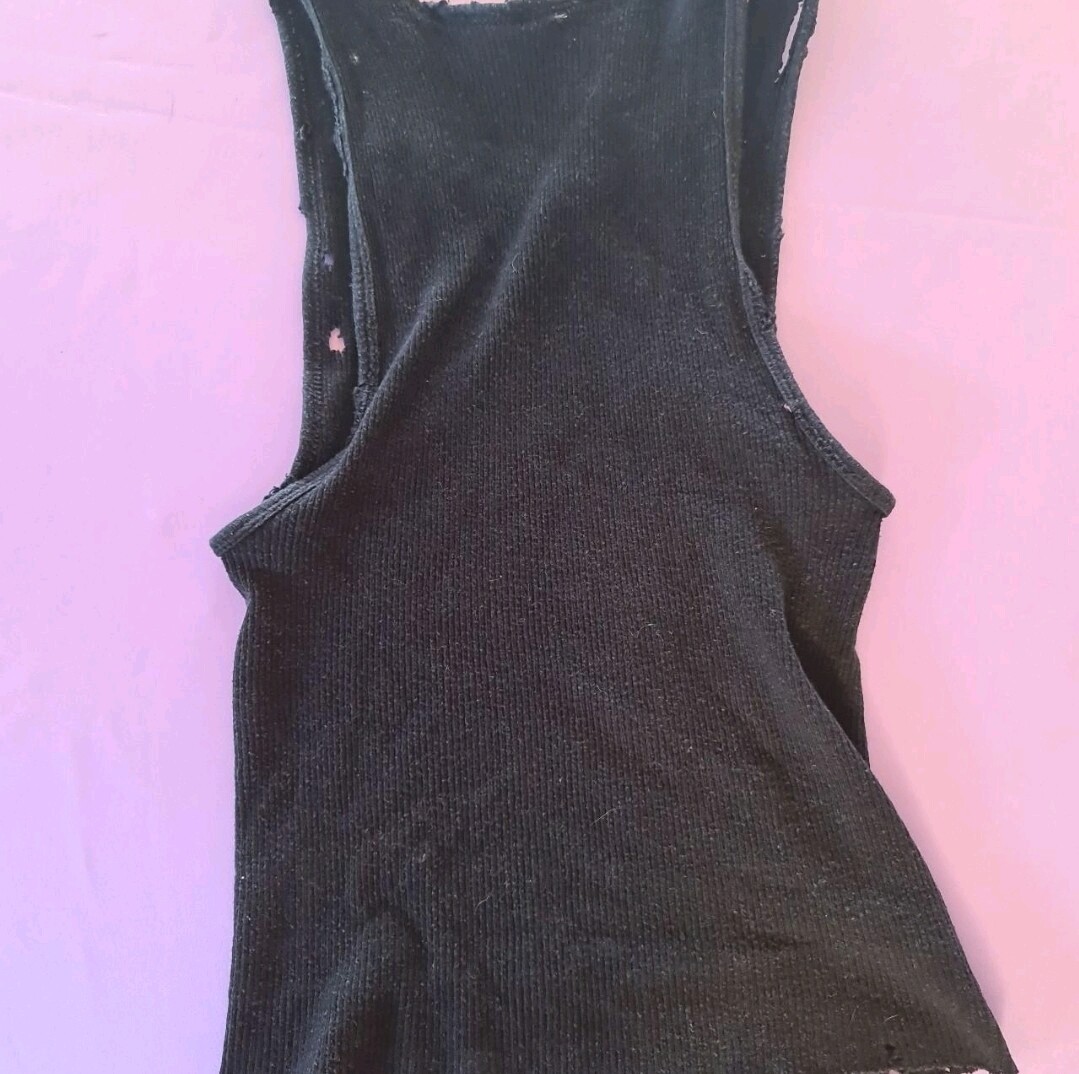 ALICE COOPER Vintage Tank Top Paperthin Retro 80s Ripped Rocker 70s Music Merch