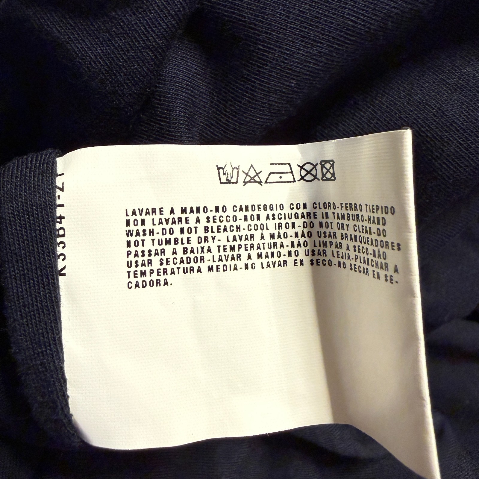 Vintage Emporio Armani Runway Tuxedo Pleated Full Zip Jacket Women’s Large Blue