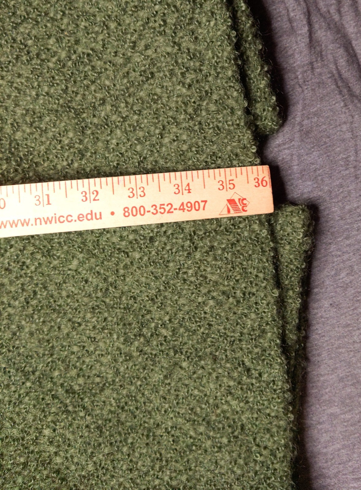 Vintage Midbrooke NY Mink Coat Fur Trim Collar Green Princess Line Mid Century