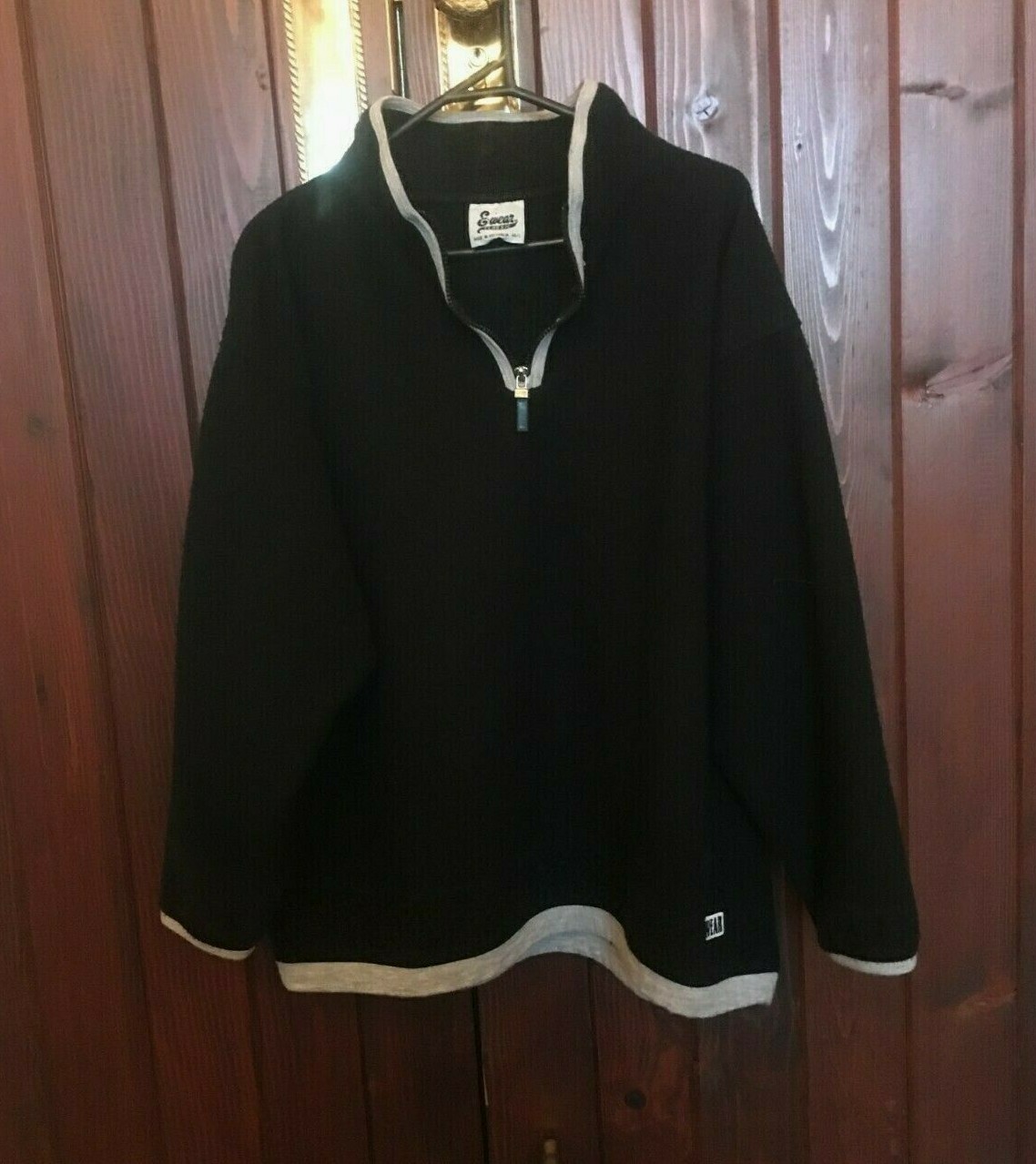 VINTAGE BLACK JUMPER BY E WEAR CLASSIC SIZE 14 LARGE MADE IN AUSTRALIA