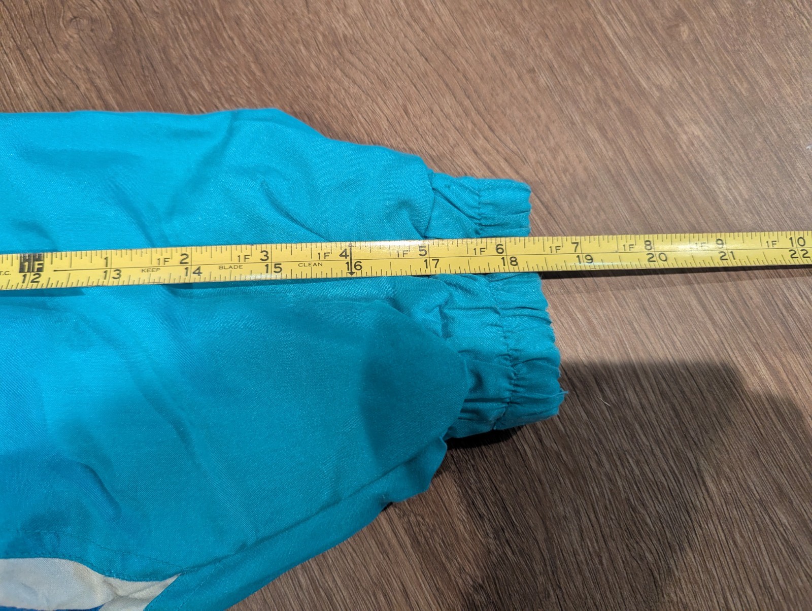 Vintage 80s 90s Avait Sportif Teal Blue Windbreaker Track Suit W Petite Medium