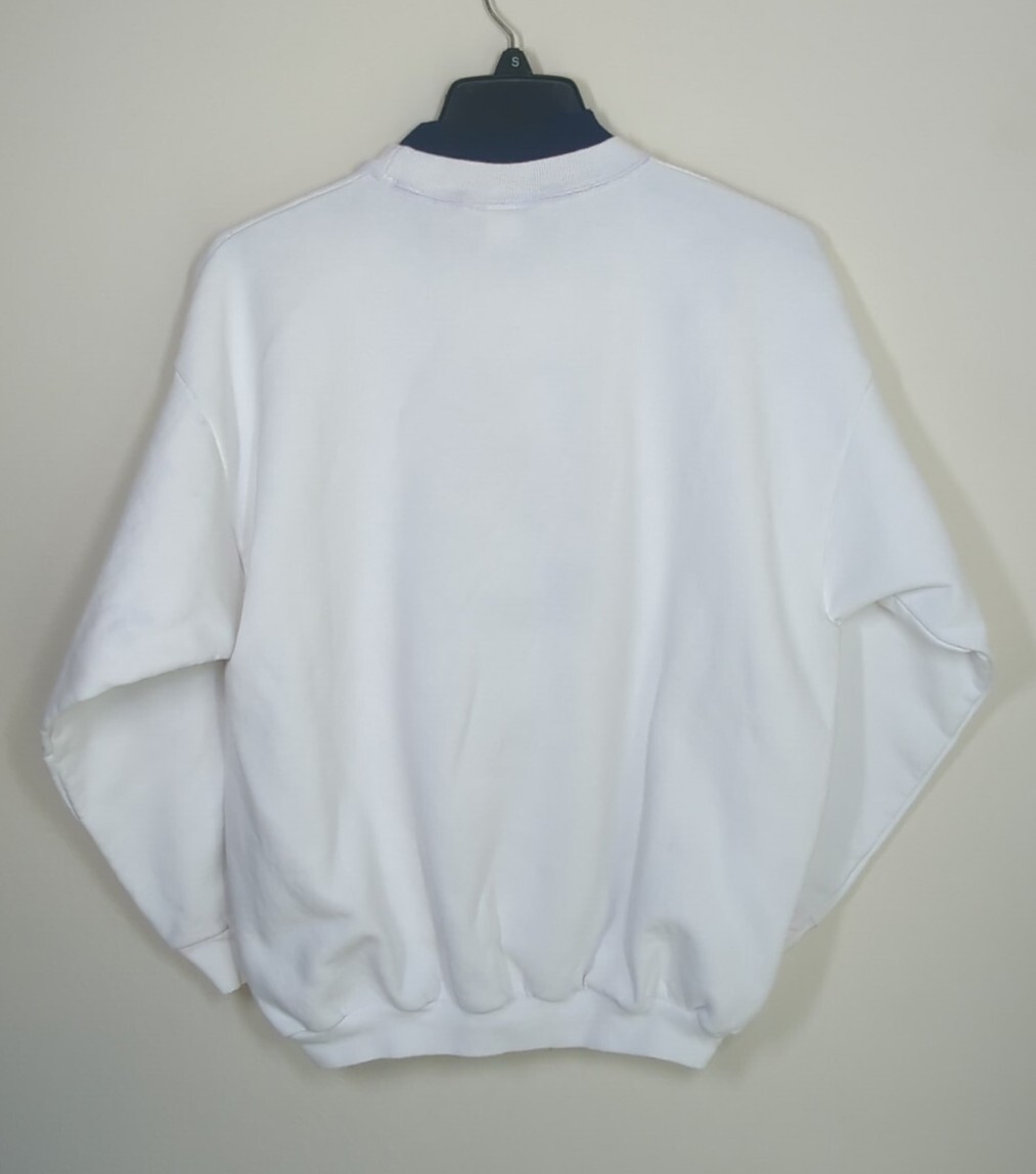 Vintage MC Sportswear Energy Sweatshirt Flamingo White Size PL (Petite Large)