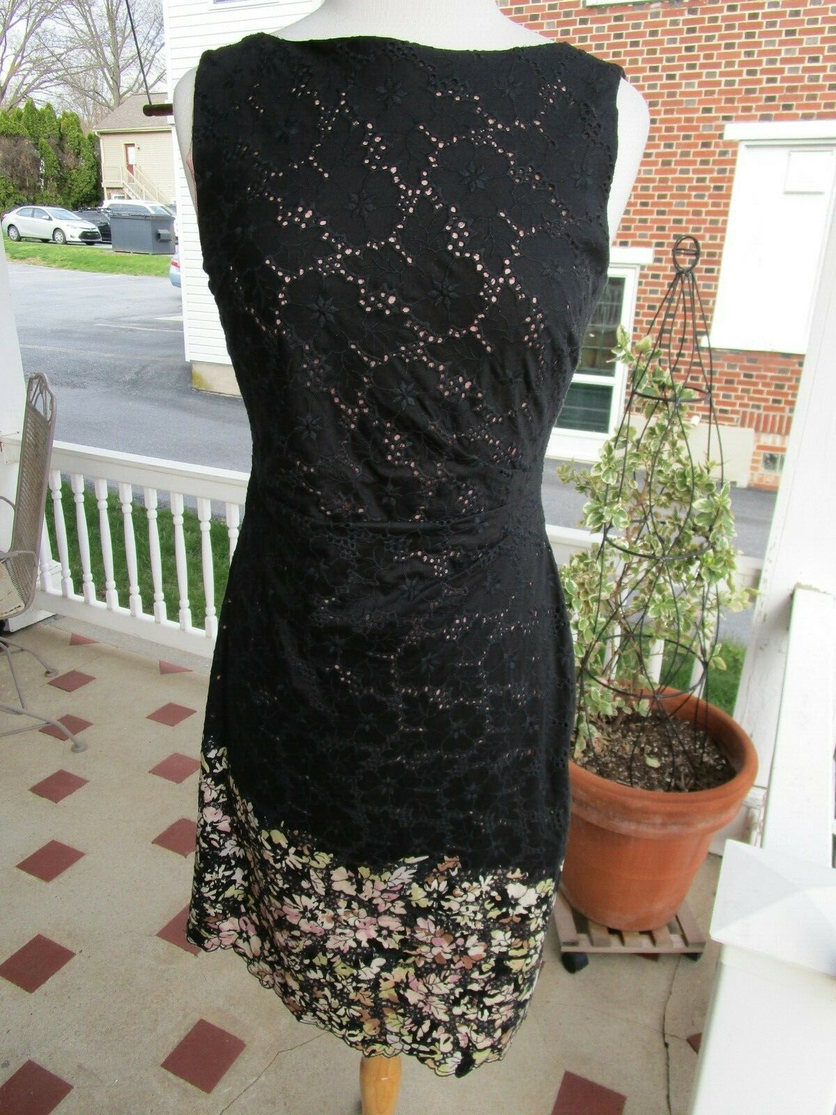 Vintage 1990s Ladies Black Dress by „Kay Unger”