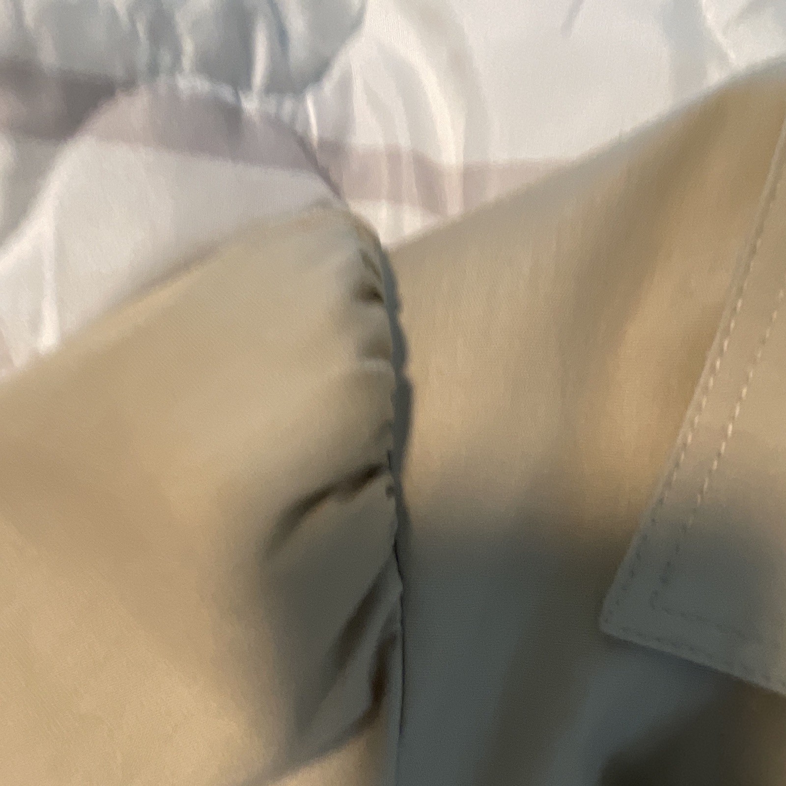 VTG 80’s SABINO Women’s Beige Blazer Jacket Size 12 3/4 Sleeve Button Pockets