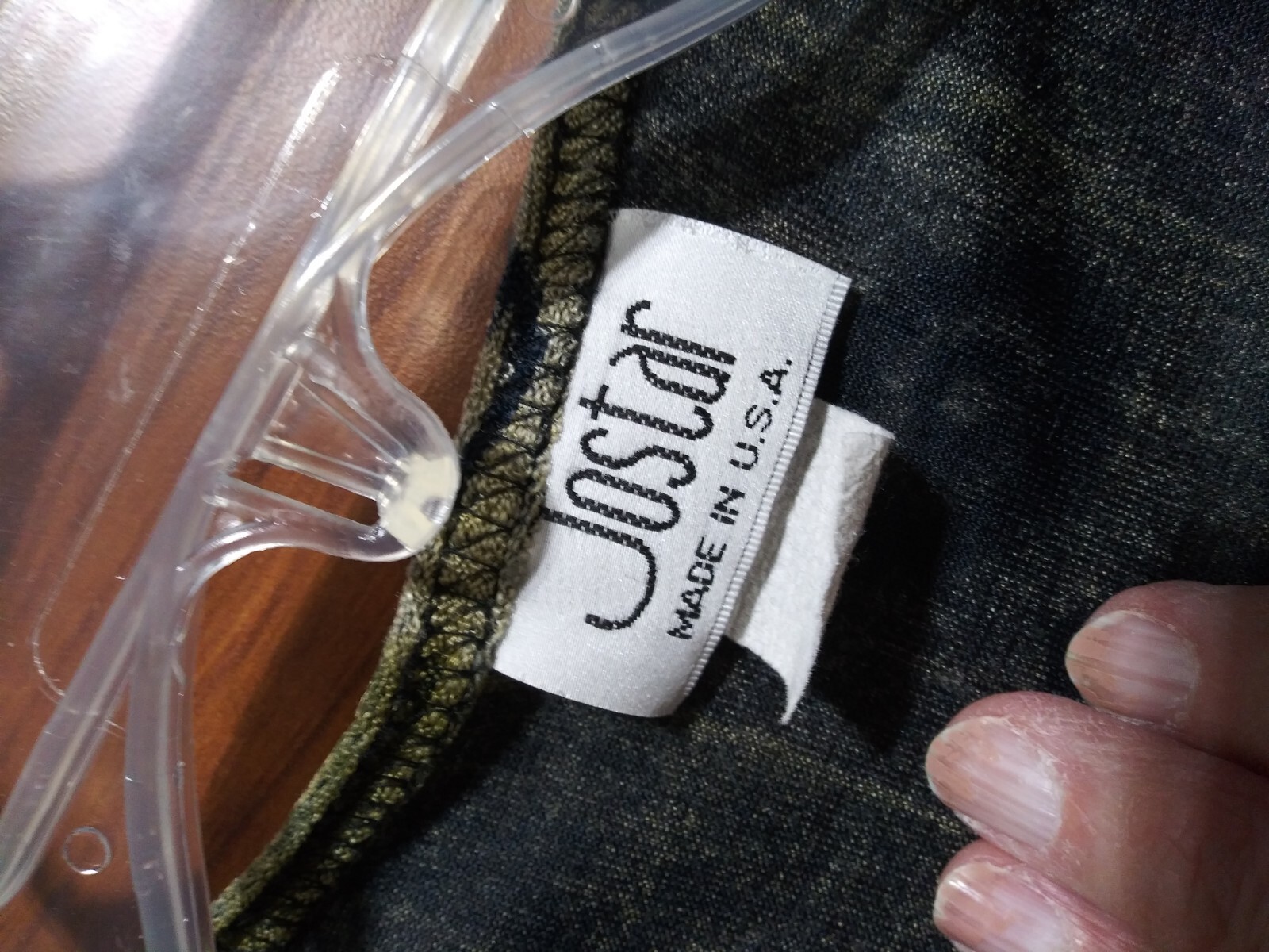 Vintage Jostar Womens Black/Sage Blouse and Skirt No Size see measurement below