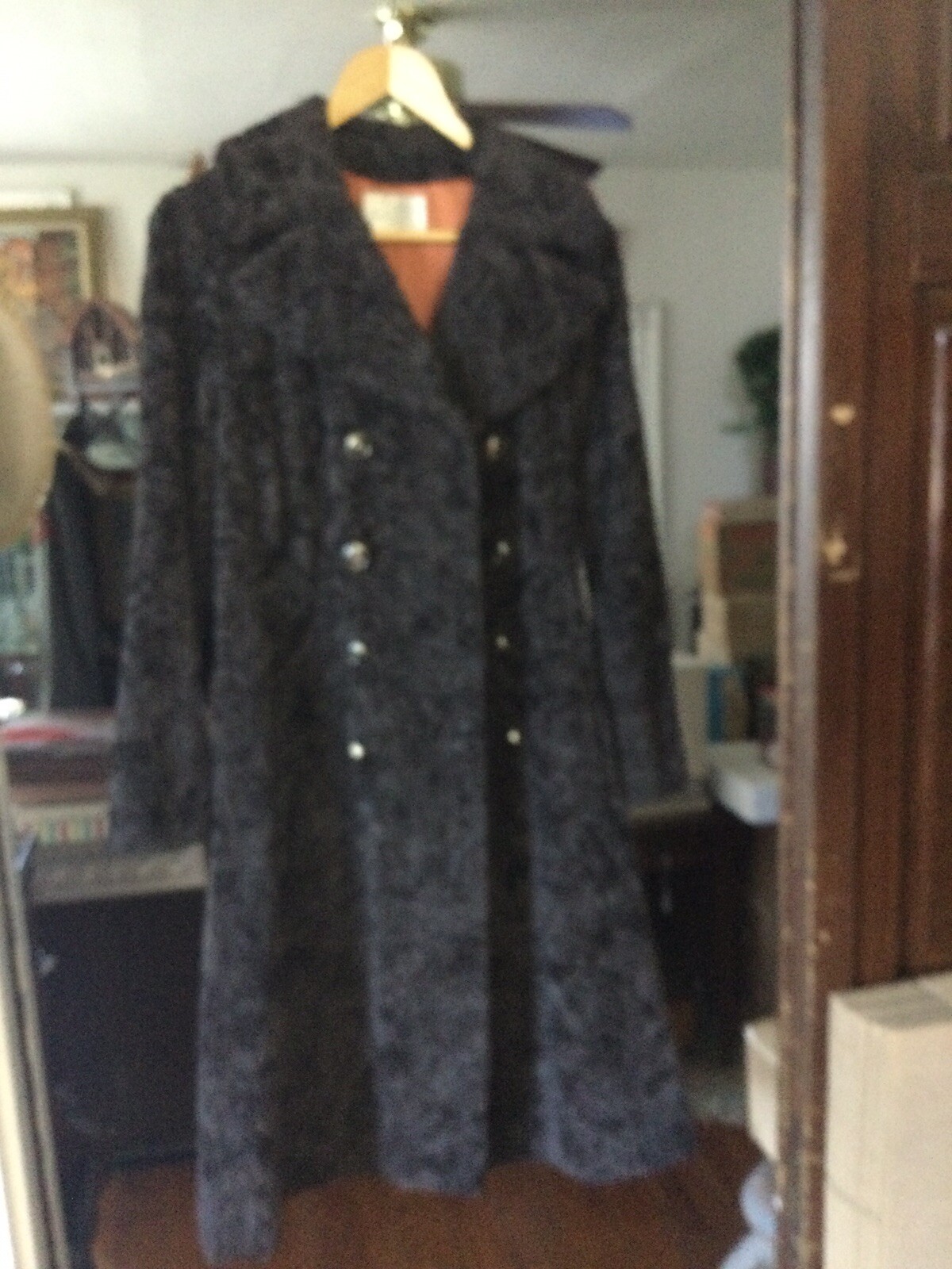 Vintage Women’s Borré Styled By Sportowne Lambs Wool Coat