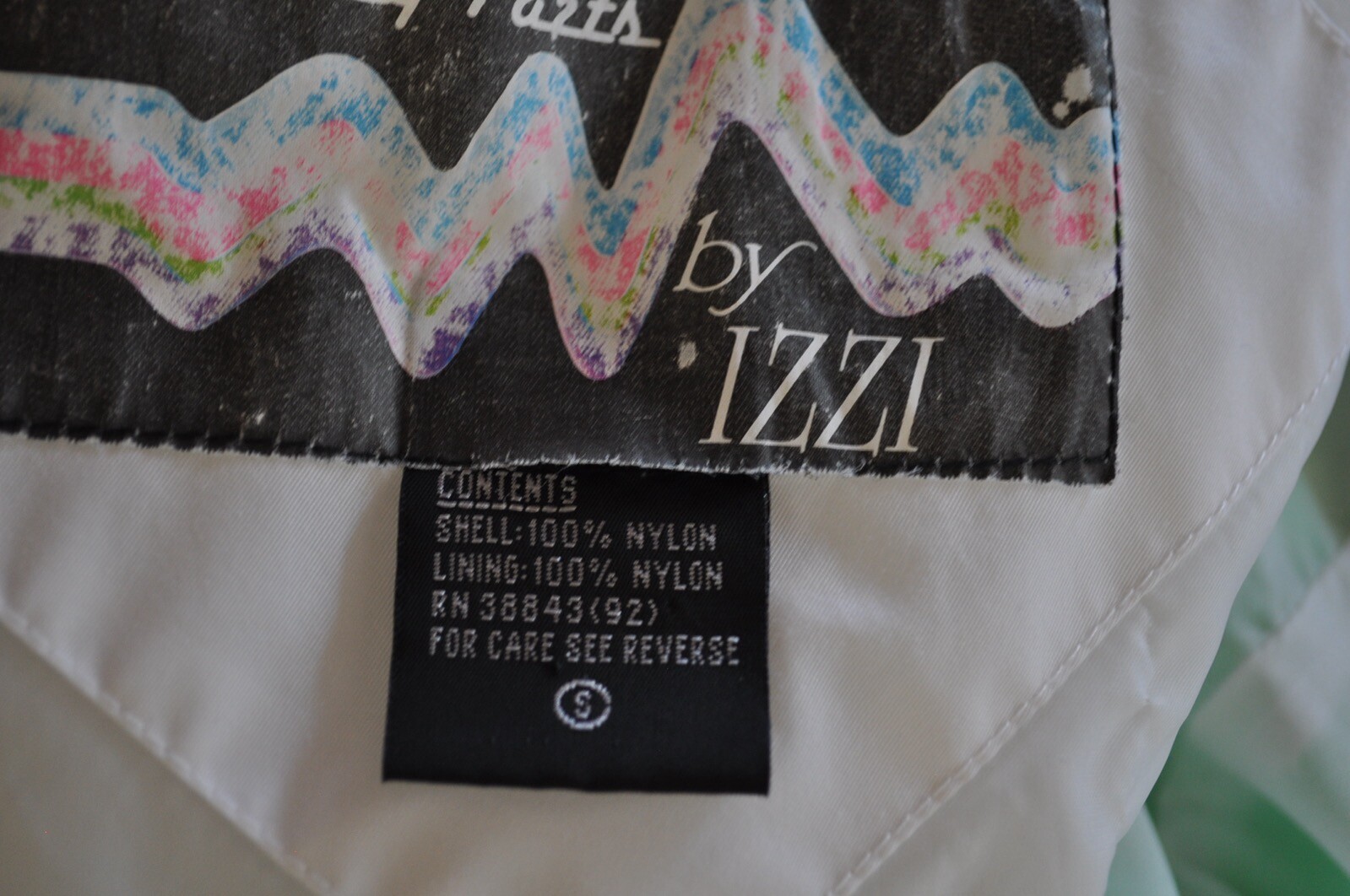 Vintage Izzi Sport Team 1980’s Ski Jacket with Fleece Size Small Retro