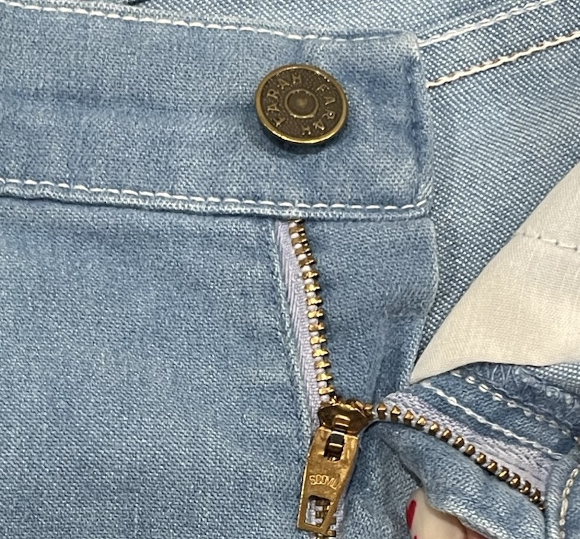 Vintage 70s Farah High Waist Flare Jeans Fit Womens Size 28 Waist Blue USA Made