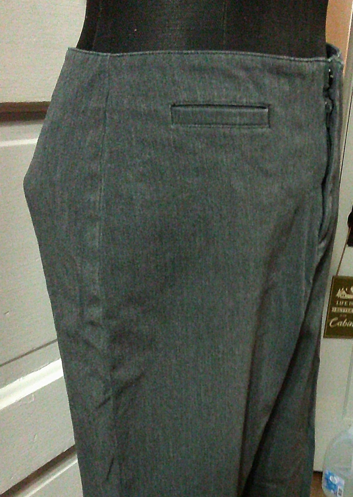 DOCKERS’ Stretch Flat Front Khaki Pants 4P 4 Petite Medium