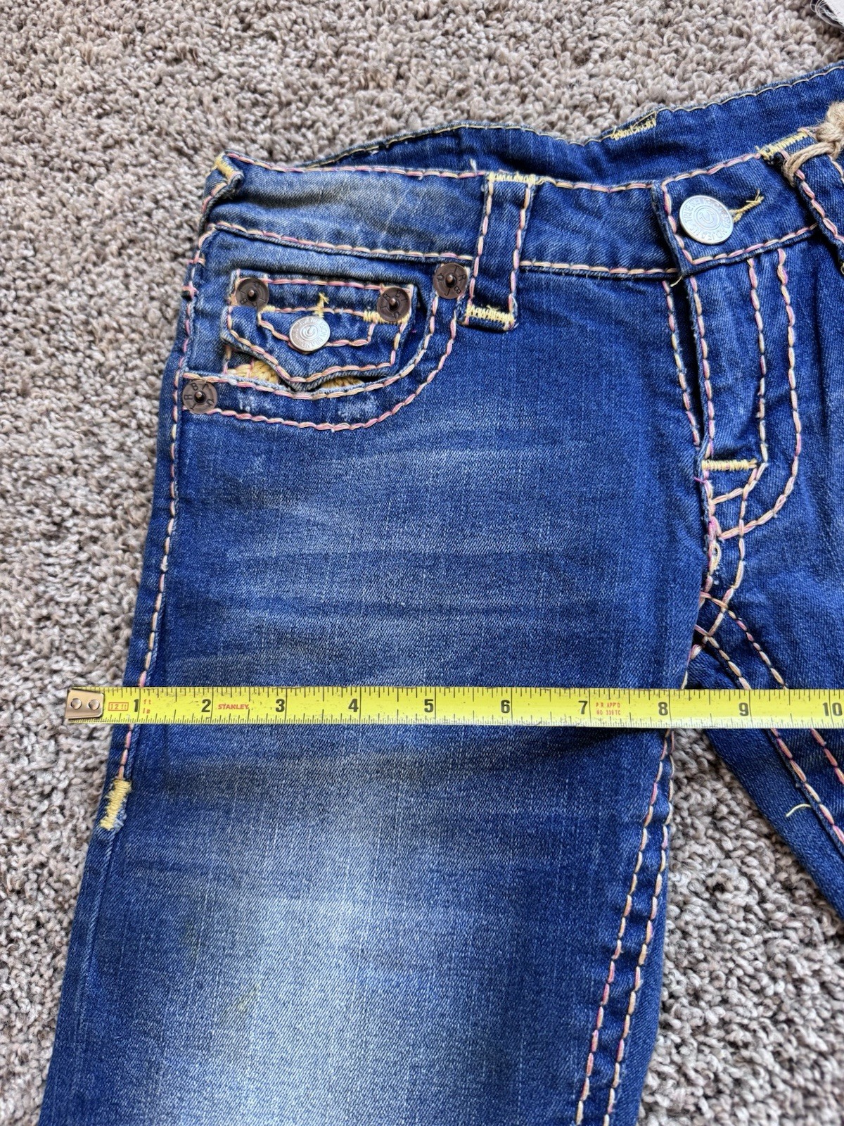 True Religion Billy Super T Bootcut Jeans NWT Made USA 29 Style 245030MBTE