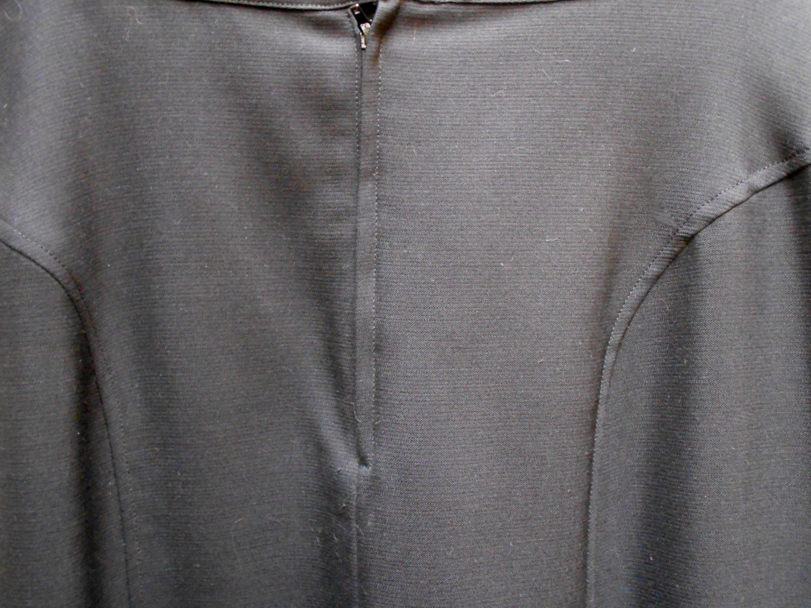 MATSUDA-BLACK LONG WOOL SKIRT W/NICE DETAILING.~Sz M~ FULLY LINED~ELEGANT