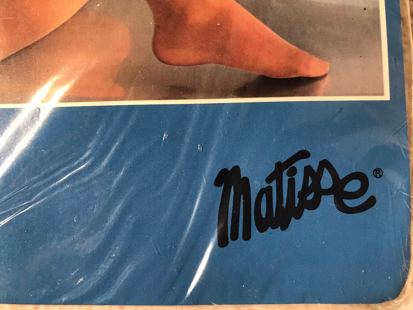 NOS Vintage Matisse Thigh High Stretch Stockings Beige One Size Fits All