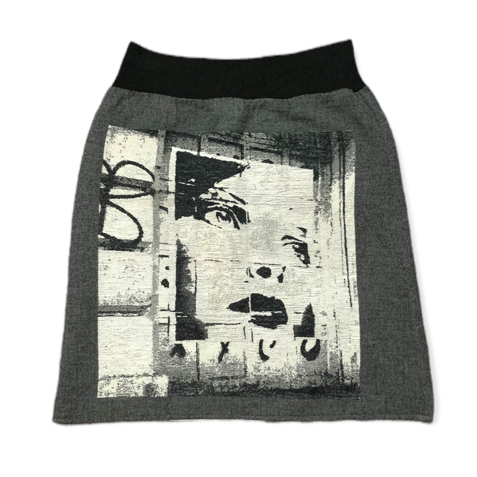 agnes B Knee Length Cotton Skirt Size 1 (W29 L22)