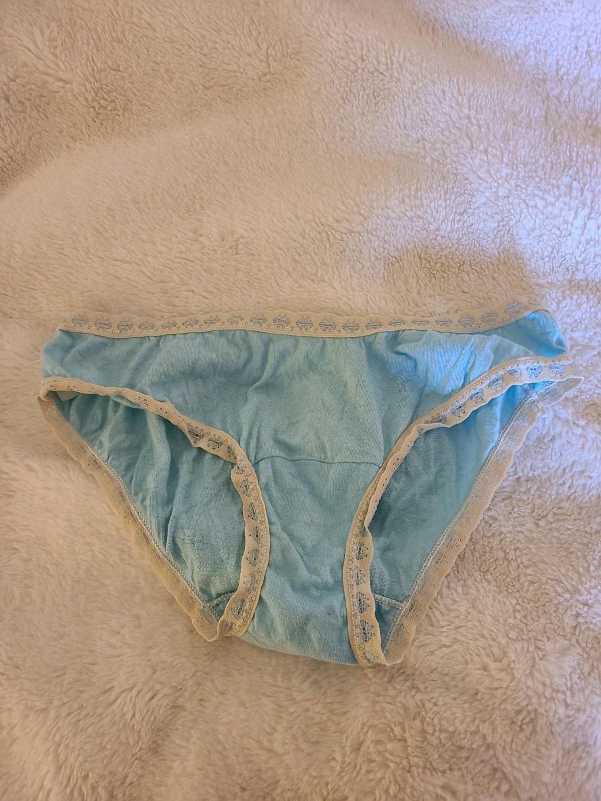 Vintage Bikini Panties Cotton Size M 6