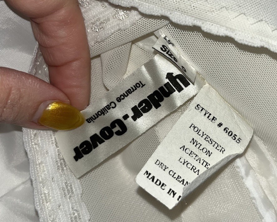 Under Cover Torrance 70s 80s Petticoat Full Length Tulle Tiered Crinoline-Sz 9