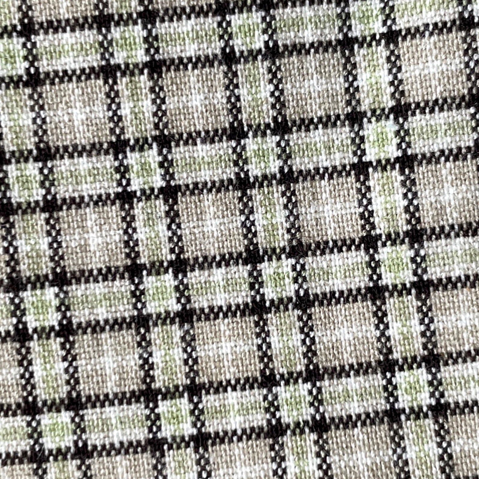 Vintage Plaid Bootcut Pants Size XXS 24″ Waist 1990s Woven Trousers Lightweight