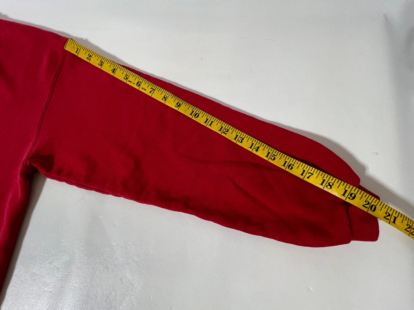 Vintage Christmas Pullover Sycamore Puffy paint Red Glitter Dogmom No Size Tag