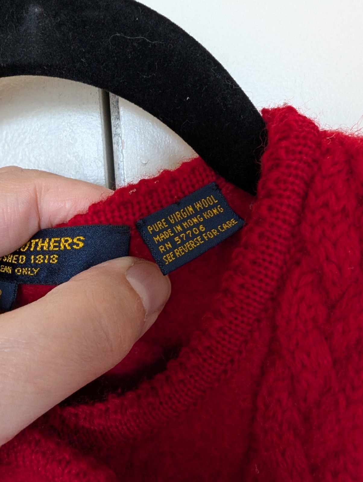 Brooks Brothers Red Wool Vintage Cropped Blazer 8 Quiet Luxury Old Money