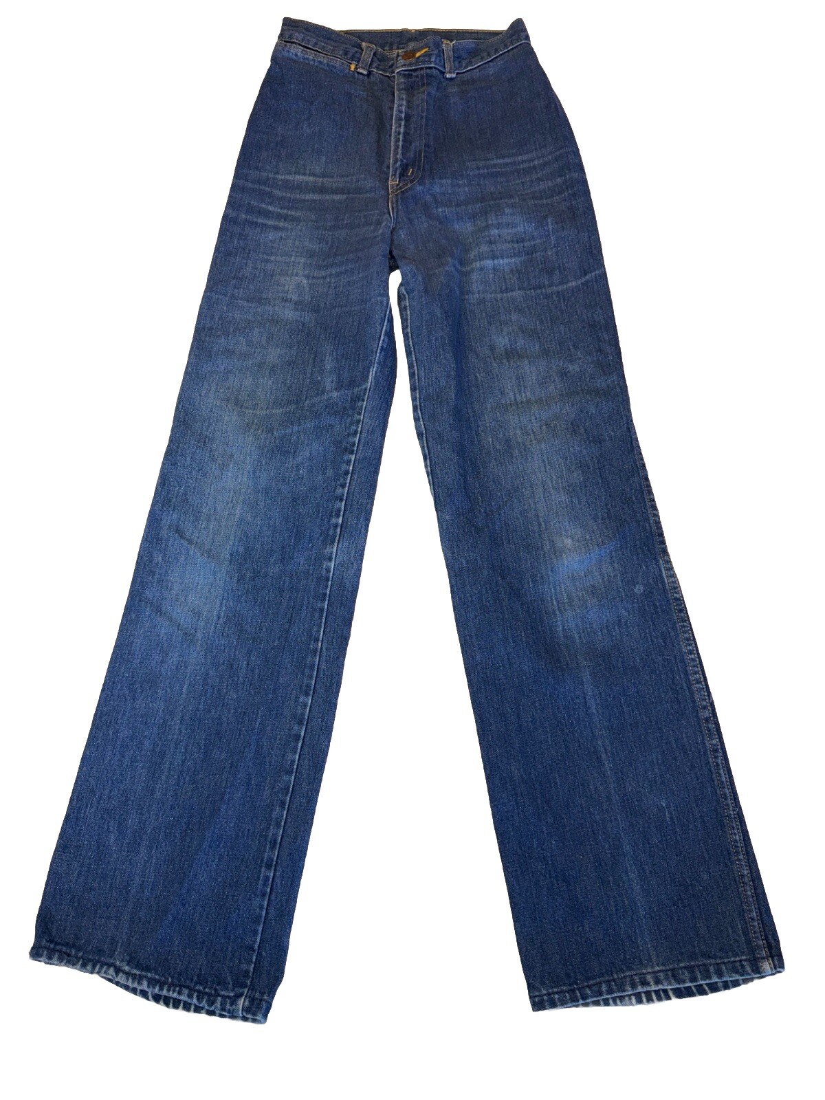 🔥Vintage Chic h.i.s. Jeans 70s 80s High Waisted Wide Leg 24×32