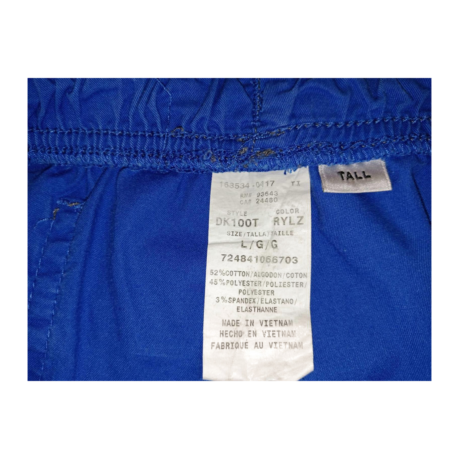 Dickies Women’s Gen Flex Medical Straight Leg Scrub Blue L