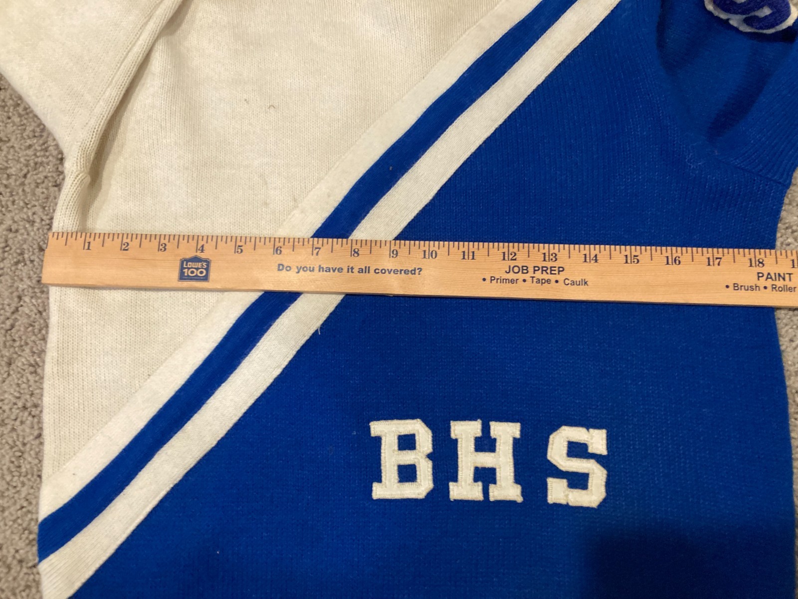 Vintage Dehen Varsity Spirit Fashions Cheerleader Sweater Size Medium BHS