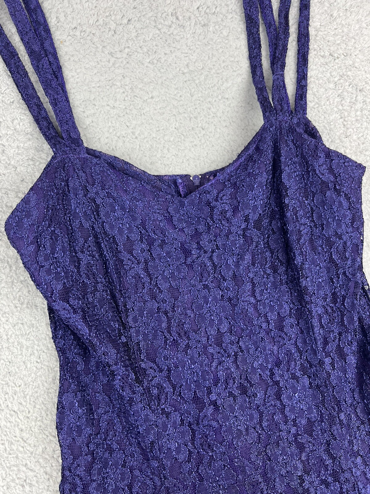 Vintage 90s Dress ALL THAT JAZZ Lace Mini USA Whimsigoth Fairy Skater Regal