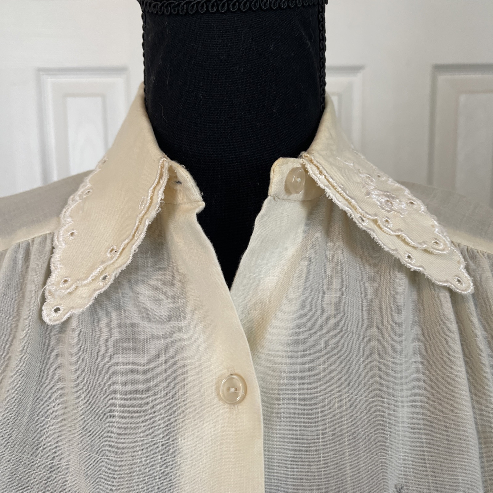 Vintage Langtry Ltd. Button Up Blouse