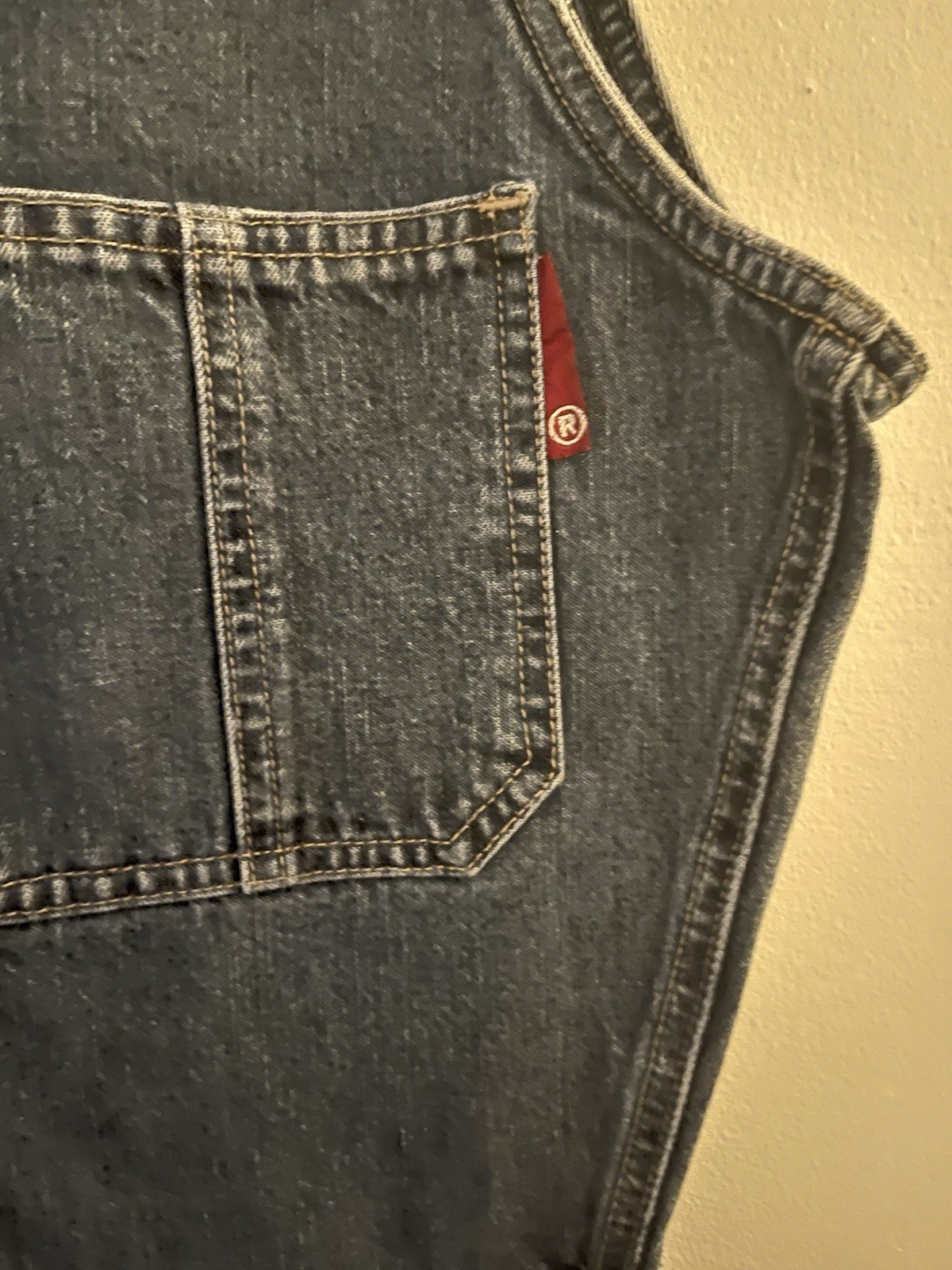 Vintage Denim 1980s Gasoline Sleeveless Jumpsuit Women’s Medium