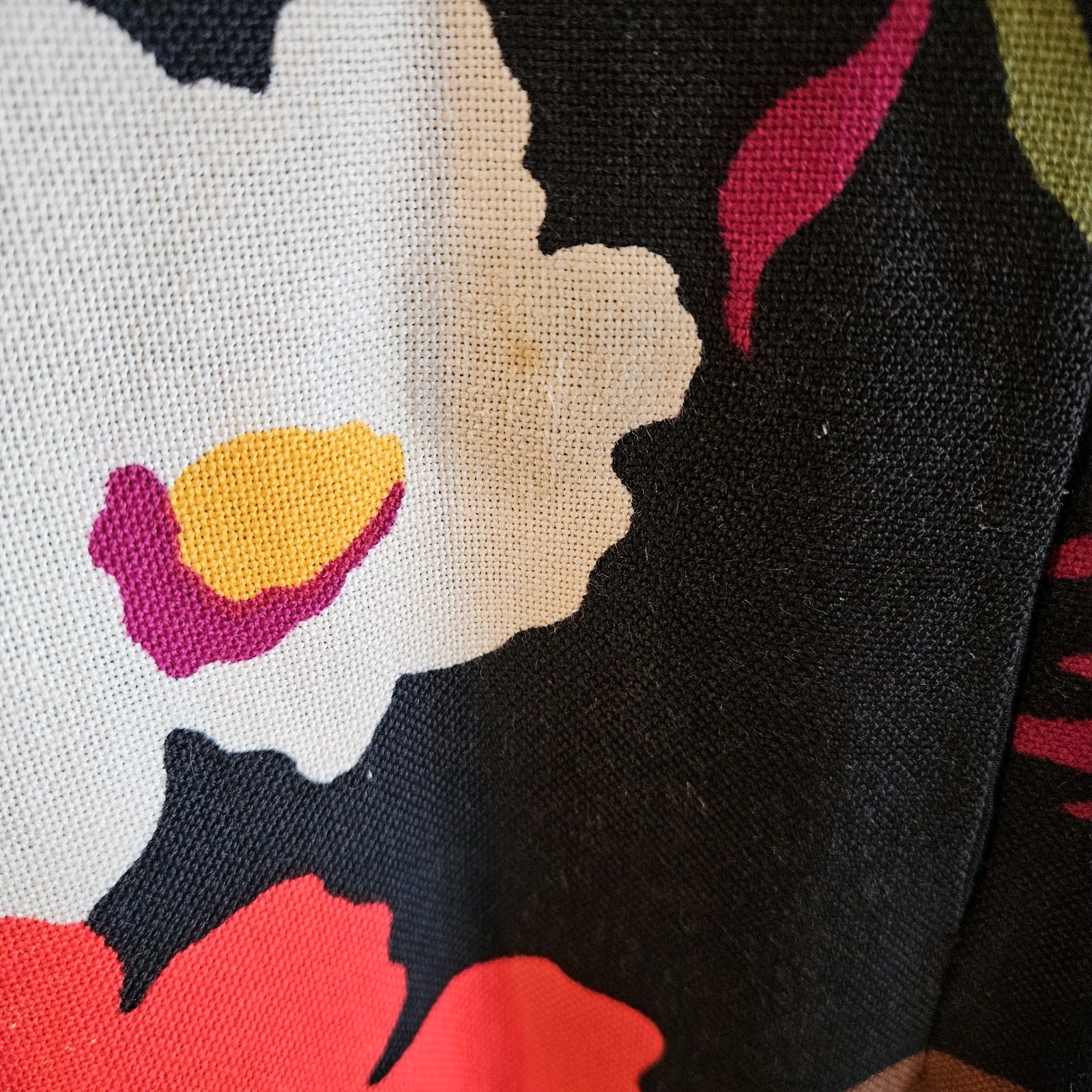 VINTAGE PAULINE TRIGERE MATCHING JACKET AND DRESS BLACK BRIGHT FLORAL SIZE 12