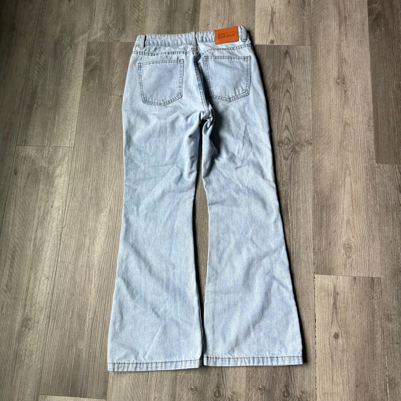Princess Poli XX Light Wash Flare Jeans Size 6 Vintage Y2K Style