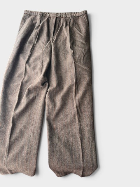 100% Wool Vintage Women’s Trousers Size 20