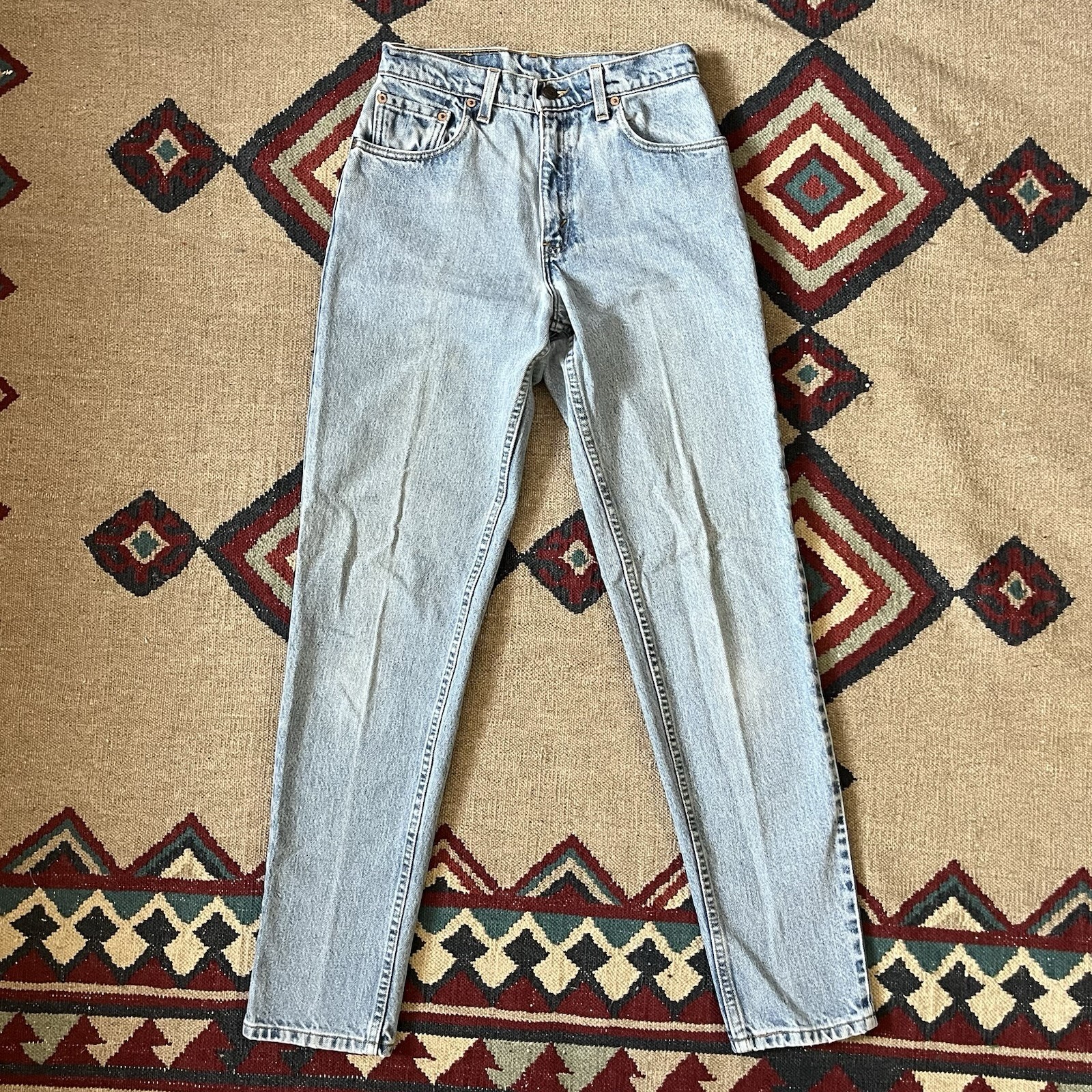 Vintage 90s Levi’s 550 Jeans Women’s 27×32 USA Made Relaxed Tapered Leg