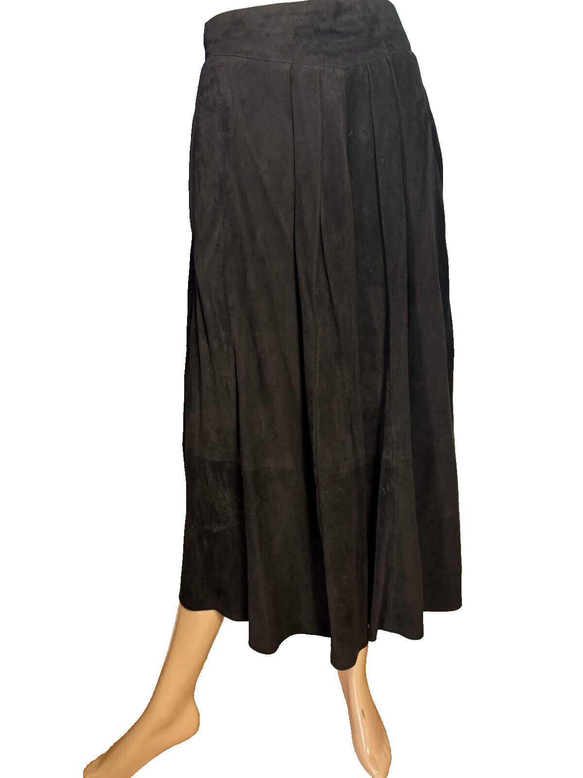 Victorian Suede Jacket Dress by Feiner – Size 38/40