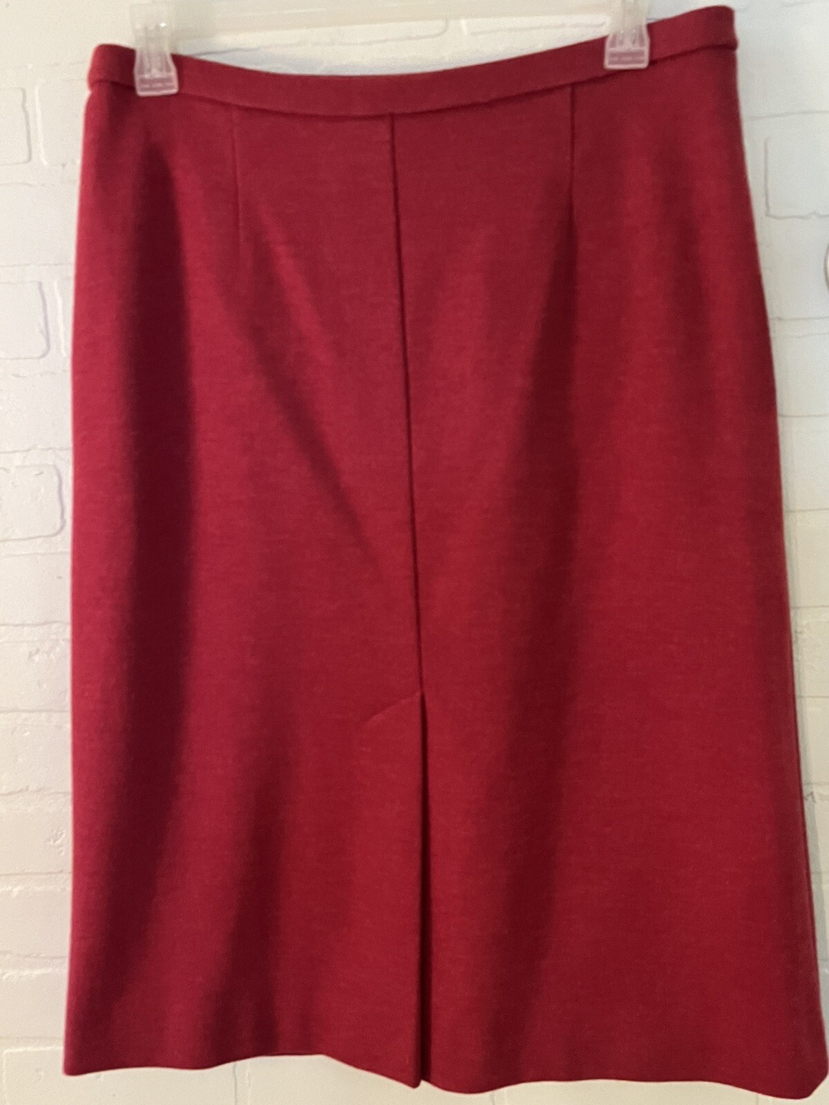 Bleyle Skirt 16 100% Virgin Wool Pink A Line Pocket Midi Retro Winter