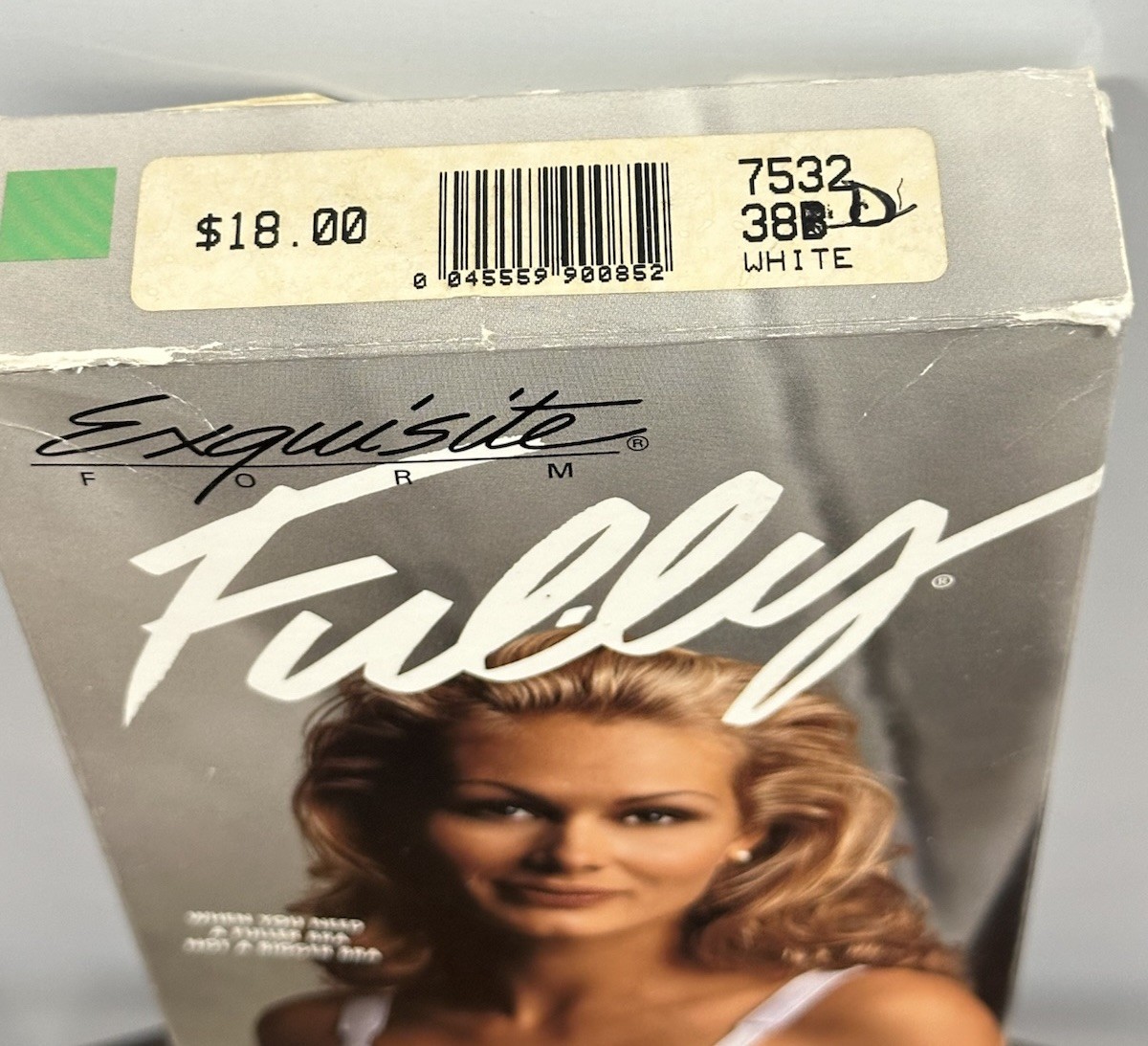 Vintage Exquisite Form Fully Longline Posture Bra 38D Pin Up Retro Black NOS