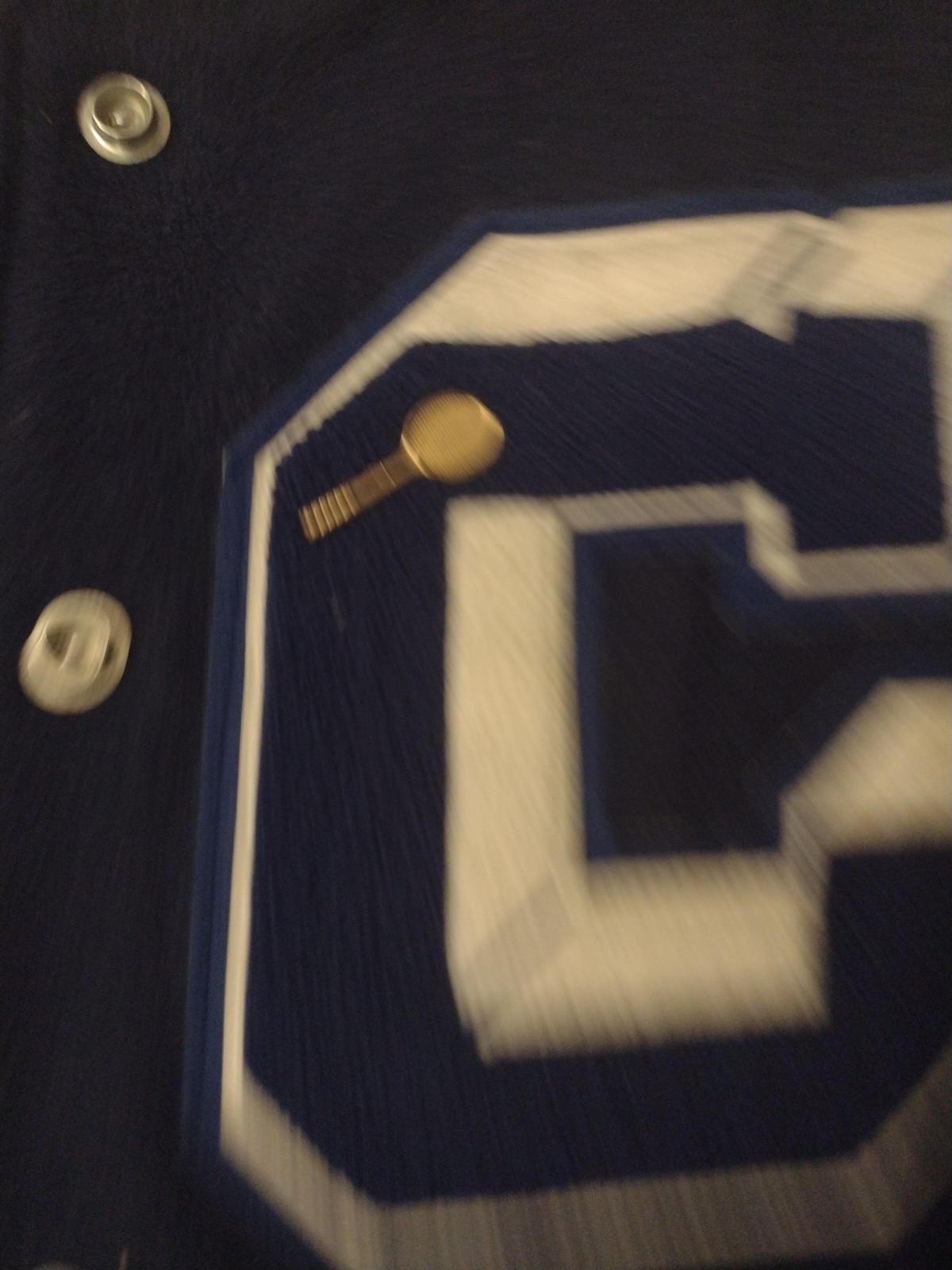 Vintage 1970’s Butwin Letterman Varsity Jacket Blue & White Size 12
