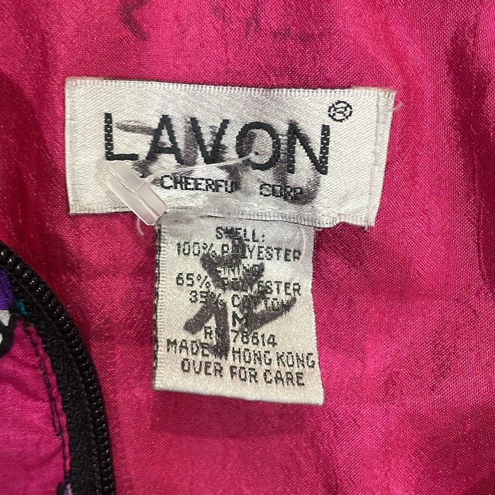 Vintage Lavon Patchwork Checkered Paisley Jacket M