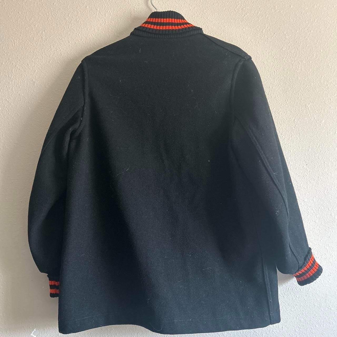 Vintage Skookum 100% Virgin Wool Letterman Jacket Made in USA