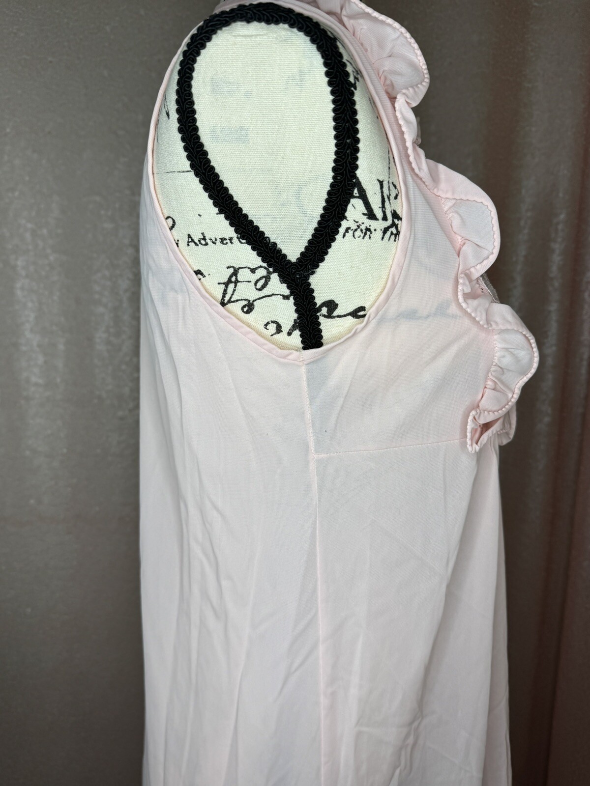 Gossard Artemis Vintage 60s 70s Nightgown Womens Size S Pink 5151 USA Sheer