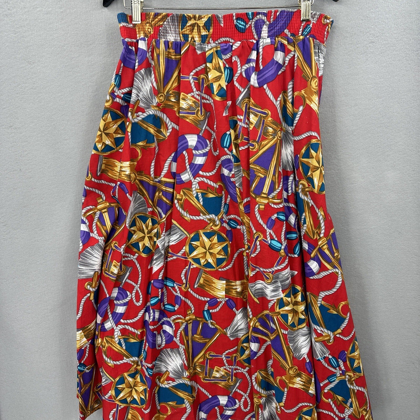 Vintage Tumbleweeds Maxi Skirt Women Large Prairie Cottagecore Y2k Boho 90s