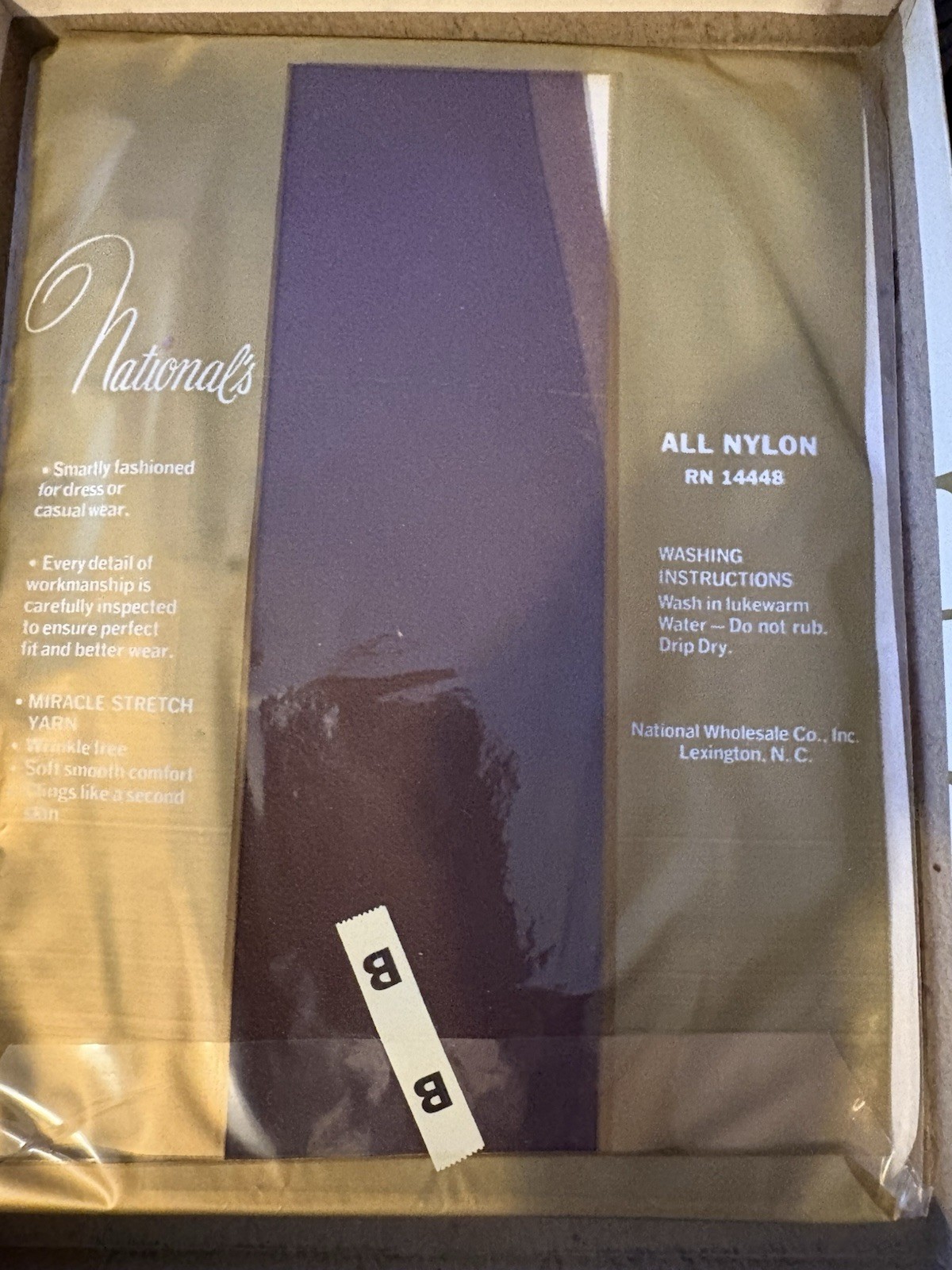 Vintage National’s Hosiery Lot of 4 Sealed Nylons B8-3