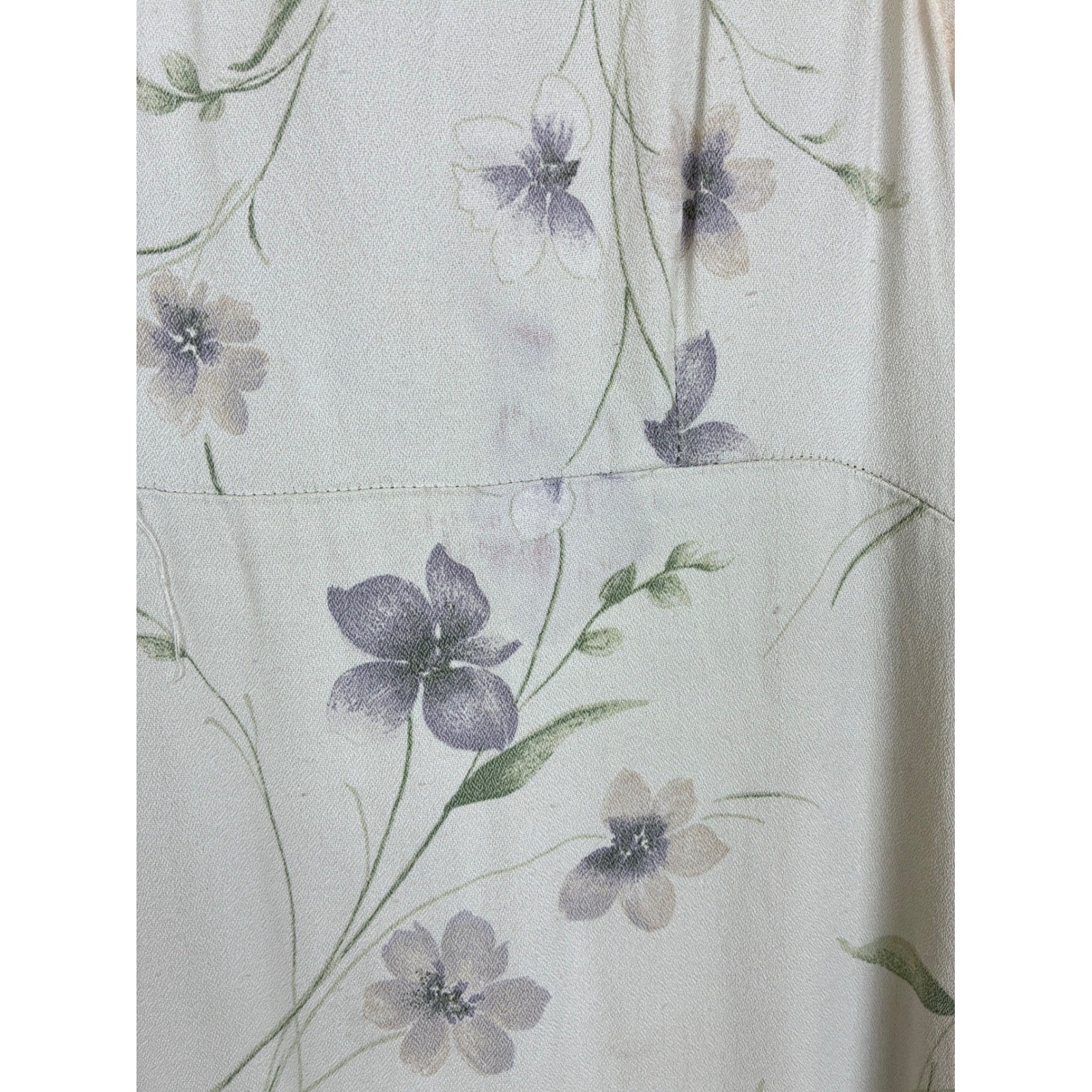 Vintage Y2K 90s Slip Dress Sz S Maxi Fairy Grunge Cottage Floral Phoebe Floral