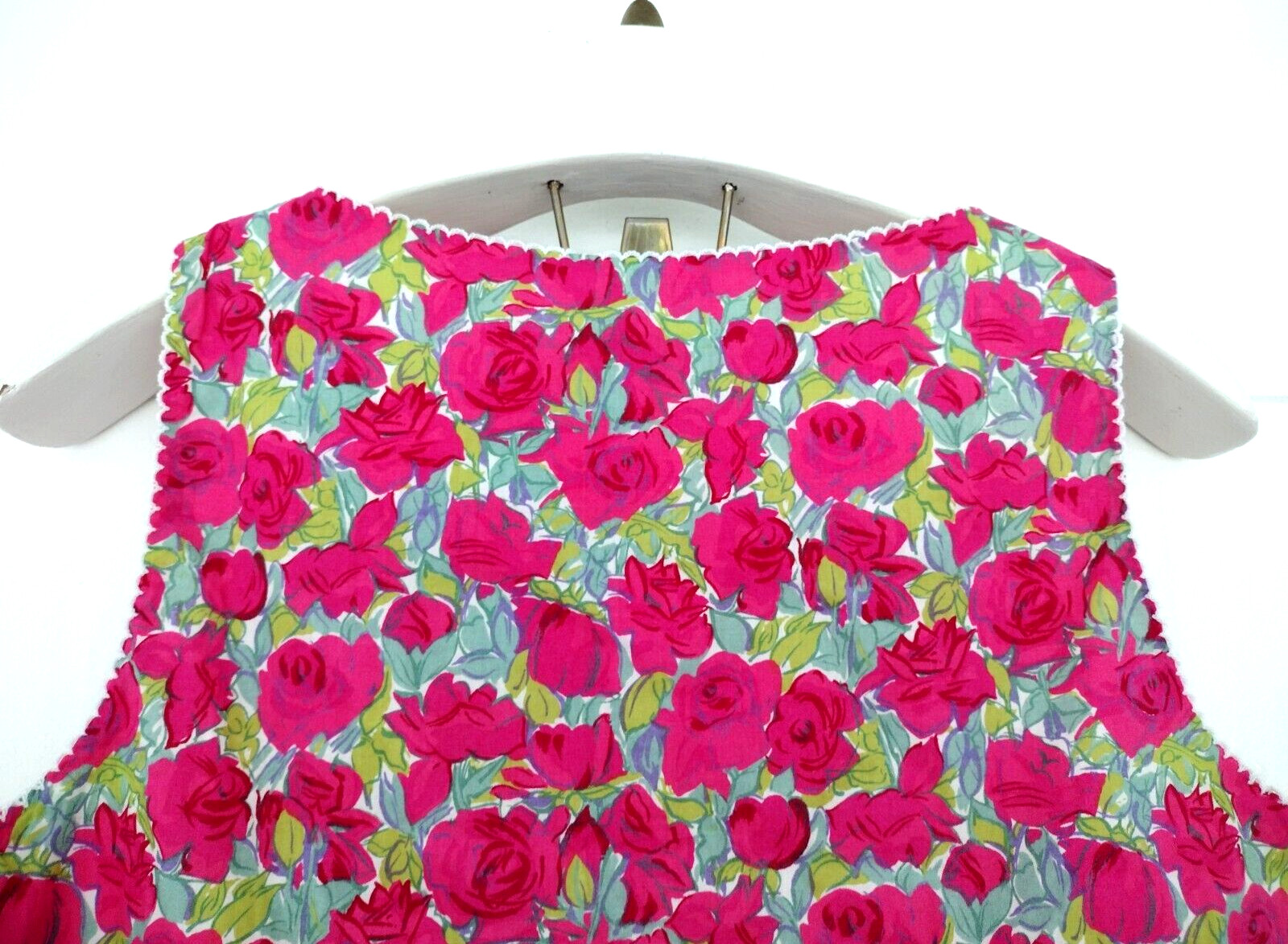Vtg 90’s Y2k Maxou Pink Floral Top & Ankle Pant Suit Set 10 Preppy Resort Wear