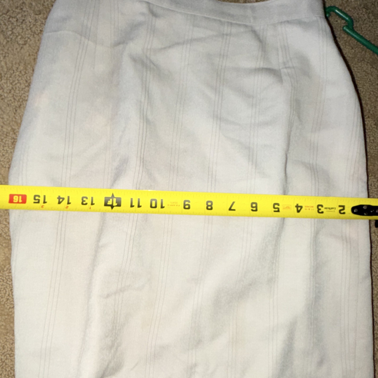Vintage 1990s Giorgio Armani Le Collezioni Wool Blend Pencil Skirt IT 40