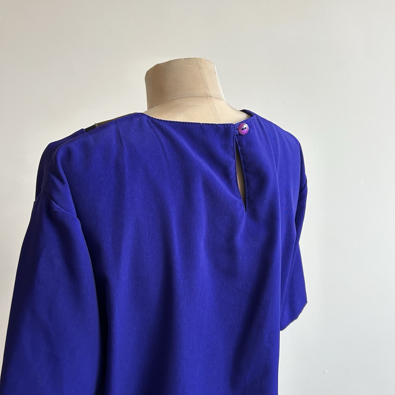 Vintage 80s City Girl 3 Piece Suit Embroidered Patchwork Jacket Blouse Pants M